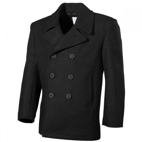 MFH US Pea Coat Black