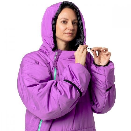 Selk'bag Lite 6G Sleeping Bag Suit Violet Cockatoo