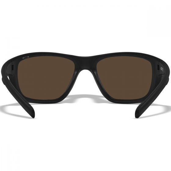 Wiley X WX Aspect Glasses - Captivate Polarized Bronze Mirror Lens / Matte Black Frame