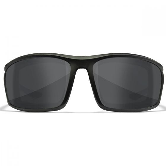 Wiley X WX Grid Glasses - Grey Lenses / Matte Black Frame