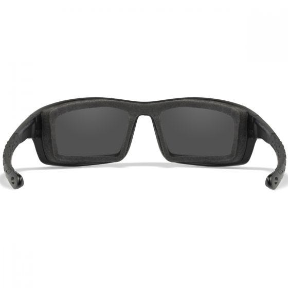 Wiley X WX Grid Glasses - Grey Lenses / Matte Black Frame