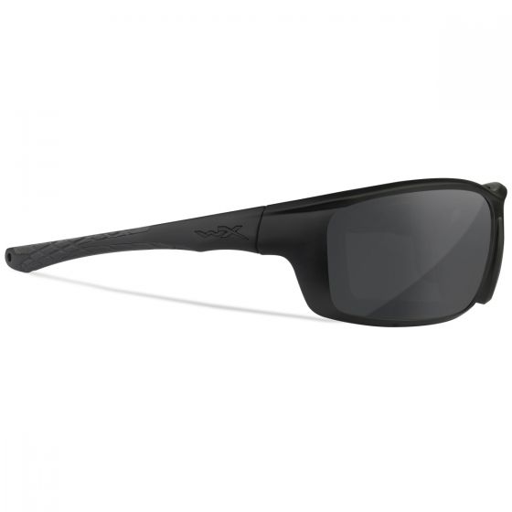 Wiley X WX Grid Glasses - Grey Lenses / Matte Black Frame