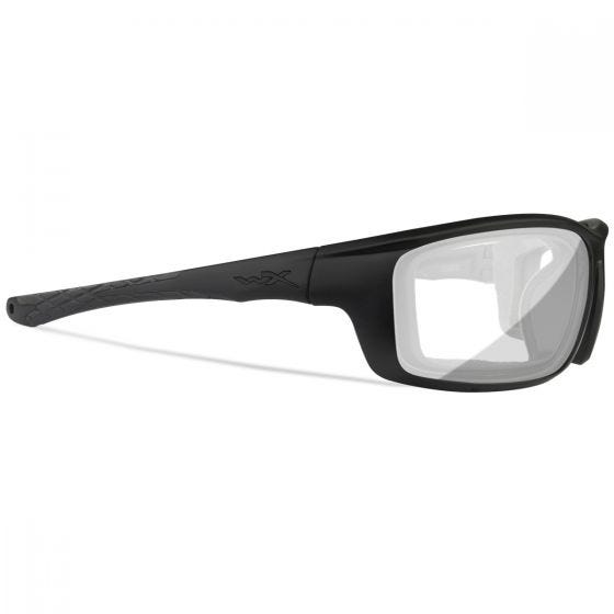 Wiley X WX Grid Glasses - Clear Lenses / Matte Black Frame