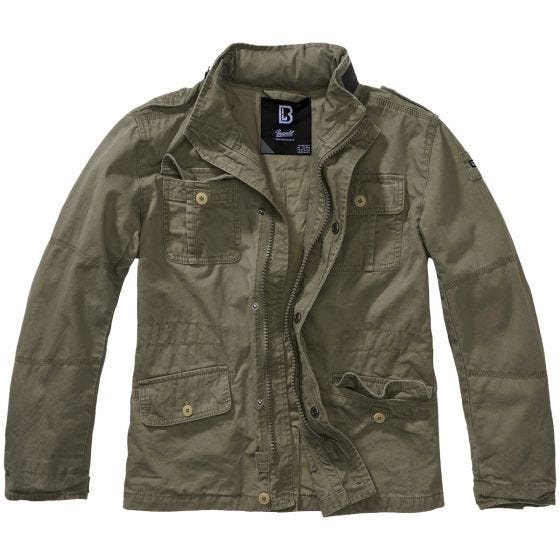 Brandit Kids Britannia Jacket Olive