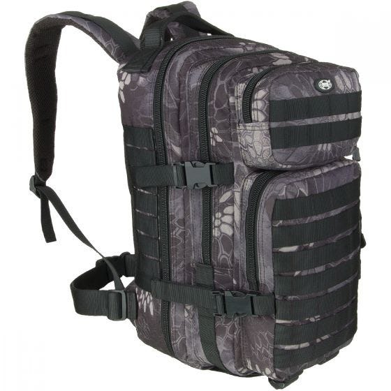 MFH Backpack Assault I Snake Black