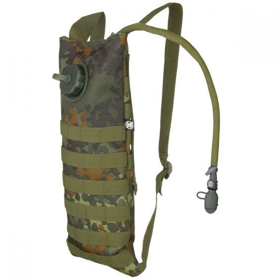 MFH Hydration Bladder and Carrier MOLLE Flecktarn