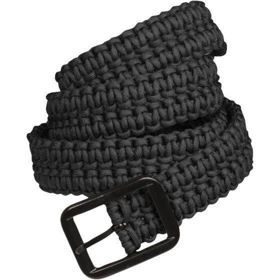 Mil-Tec Paracord Belt Black