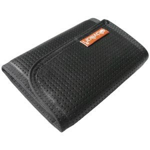 Civilian Tactical Tri-Fold Leather Clip Wallet Black