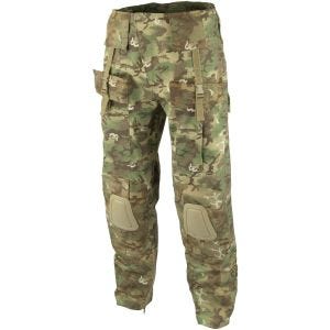 Mil-Tec Warrior Trousers with Knee Pads Arid Woodland