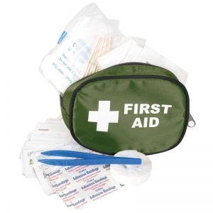 Mil-Com Traveller First Aid Kit Small Olive