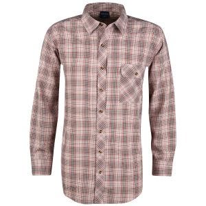 Propper Covert Button-Up Long Sleeve Shirt Barn Red Plaid