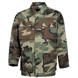 Woodland camo field jacket new arrivals