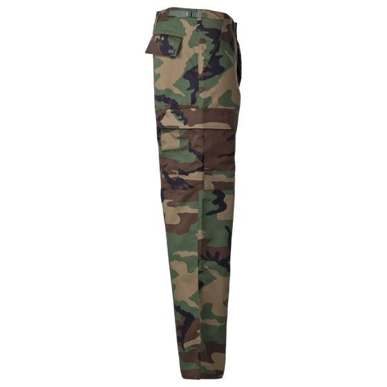 MFH US BDU Reinforced Combat Trousers Woodland
