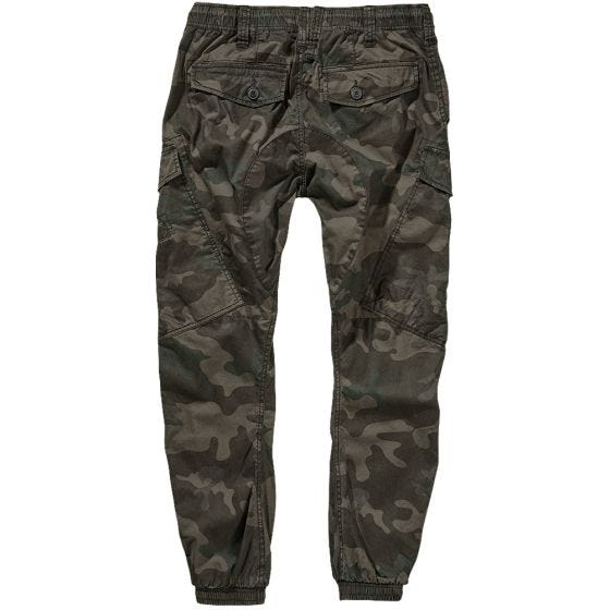 Brandit Ray Vintage Trousers Dark Camo