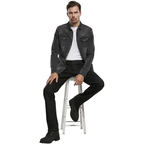 Brandit Mason Denim Pants Black
