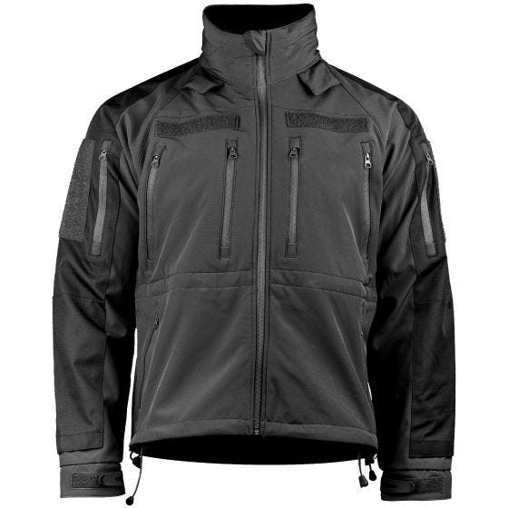 Mil-Tec Soft Shell Jacket Black