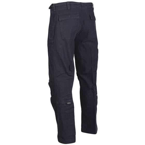 Mil-Tec Pilot Pants Cotton Prewash Black