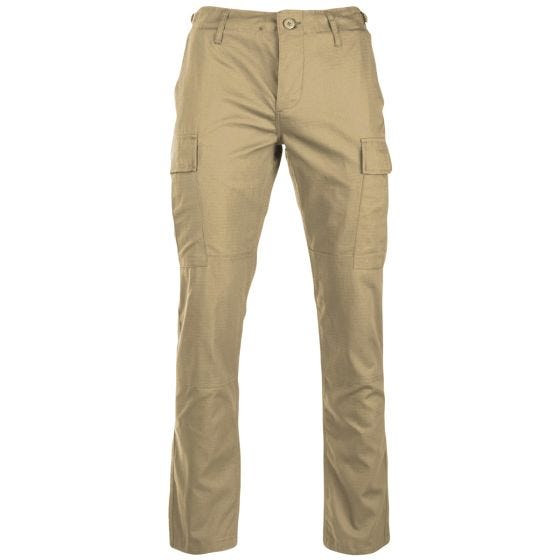 Teesar US BDU Trousers Ripstop SlimFit Khaki