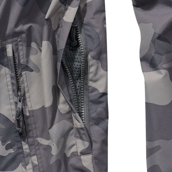 Brandit Summer Windbreaker Grey Camo