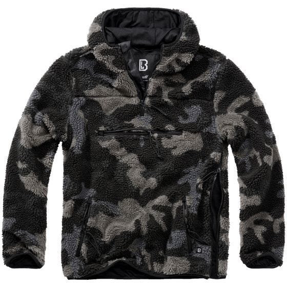 Brandit Teddyfleece Worker Pullover Dark Camo
