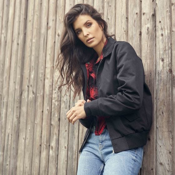 Brandit Ladies Lord Canterbury Jacket Black