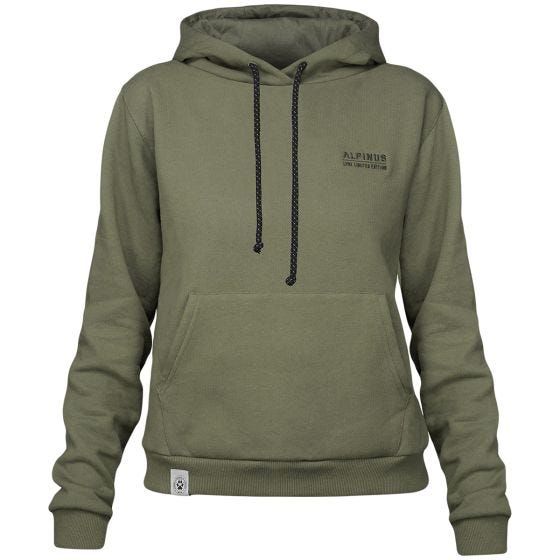 Alpinus Women City Eco Lynx Hoodie Olive