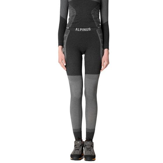 Alpinus Women Pro Miyabi Edition Base Layer Leggings Grey-Melange