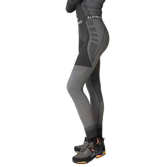 Alpinus Women Pro Miyabi Edition Base Layer Leggings Grey-Melange