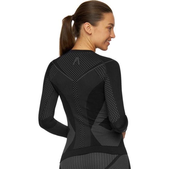 Alpinus Women's Outdoor Thermoactive Base Layer Set Black/Grey