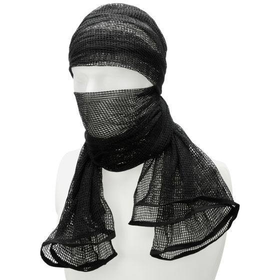Brandit Commando Net Scarf Black