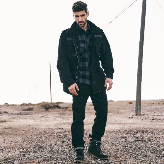 Brandit M-65 Giant Jacket Black