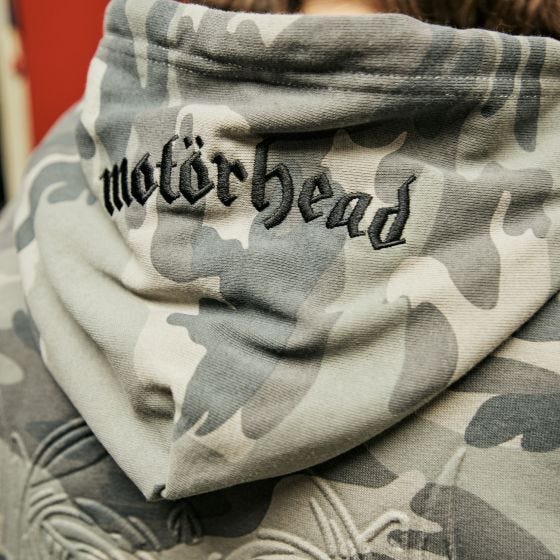 Brandit Motörhead Sweathoody Grey Camo