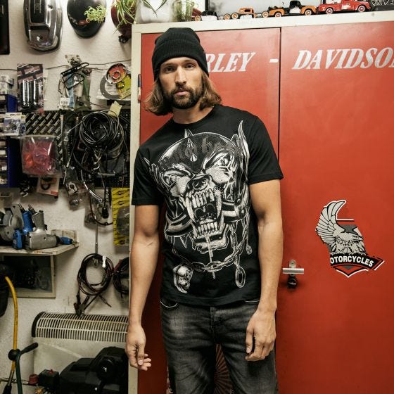 Brandit Motörhead T-Shirt Warpig Print Black