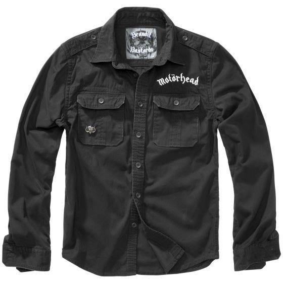 Brandit Motörhead Vintage Shirt Black