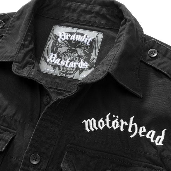 Brandit Motörhead Vintage Shirt Black