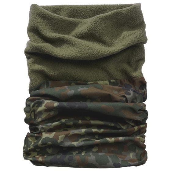 Brandit Multifunctional Neck Gaiter Fleece Flecktarn
