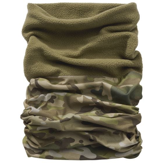 Brandit Multifunctional Neck Gaiter Fleece Tactical Camo