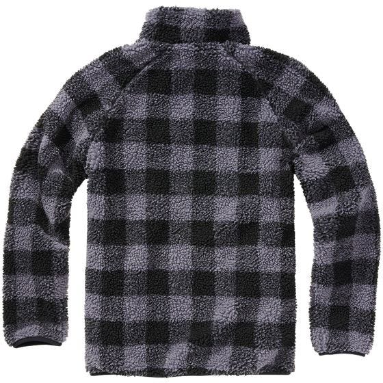 Brandit Teddyfleece Troyer Black/Grey
