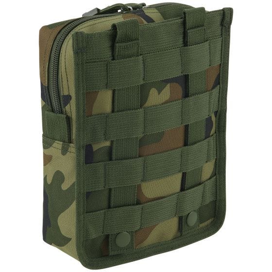 Brandit Cross MOLLE Pouch Woodland