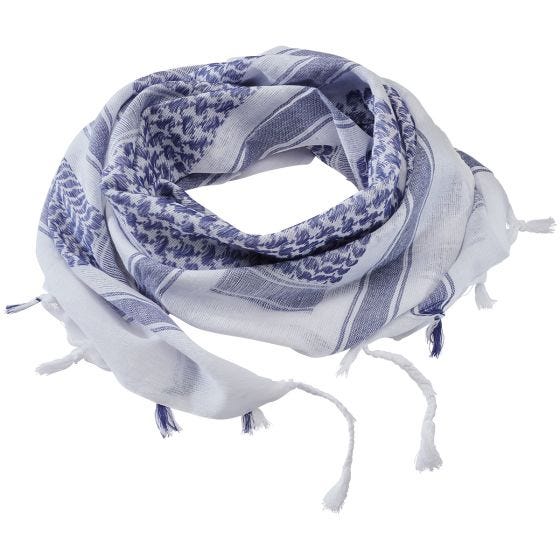 Brandit Shemag Scarf Blue / White