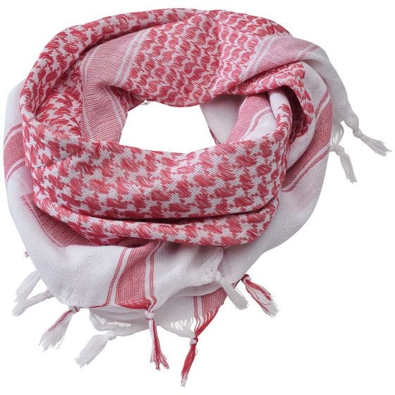Brandit Shemag Scarf Red / White