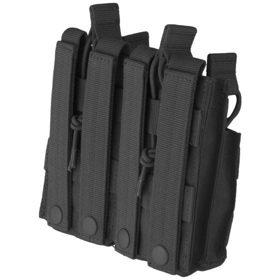 Condor Double Stacker M4/M16 Mag Pouch Black