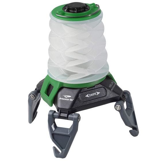 Princeton Tec Helix Backcountry Rechargeable Lantern Black/Green