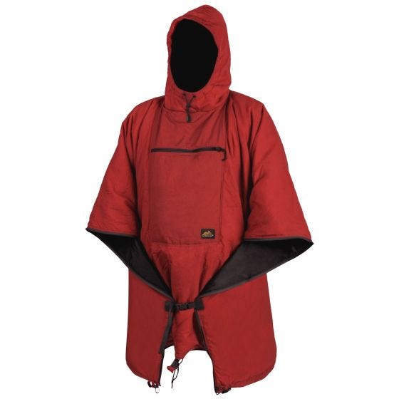Helikon Swagman Roll Poncho Climashield Apex 67g Crimson Sky