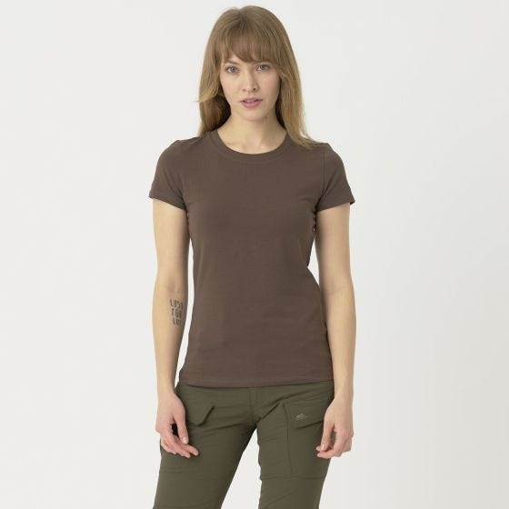 Helikon Organic Slim Women's T-Shirt Earth Brown