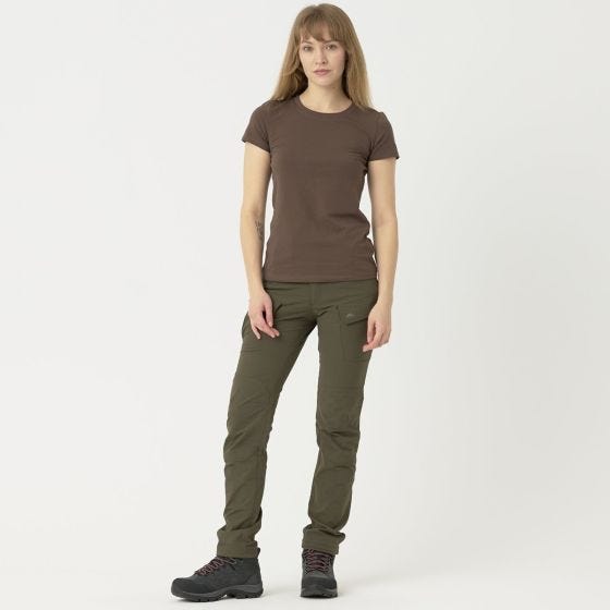 Helikon Organic Slim Women's T-Shirt Earth Brown