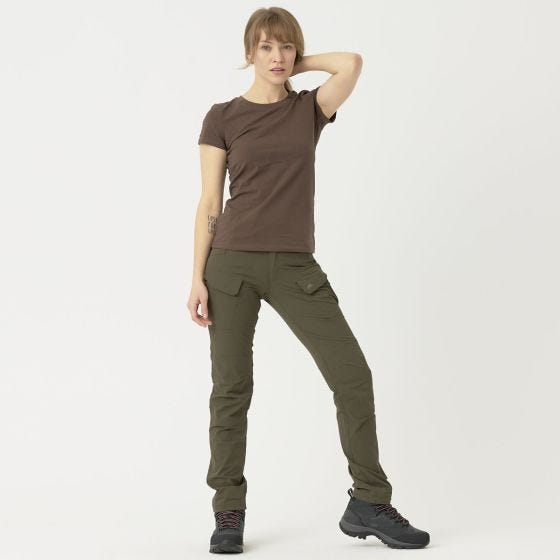 Helikon Organic Slim Women's T-Shirt Earth Brown
