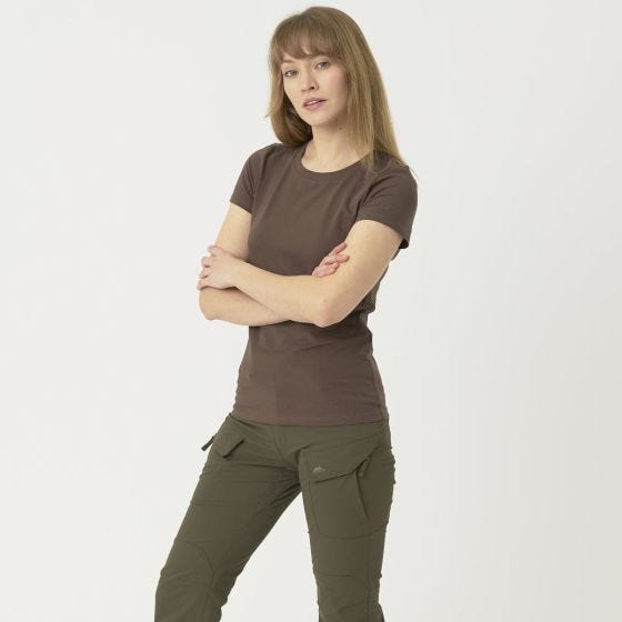 Helikon Organic Slim Women's T-Shirt Earth Brown