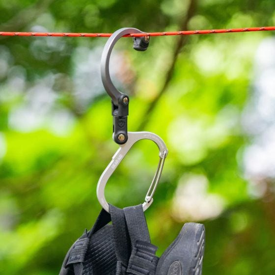 Heroclip Medium Gear Clip Forest Green