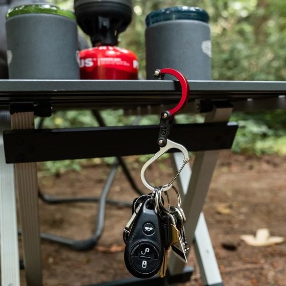Heroclip Mini Gear Clip Stealth Black